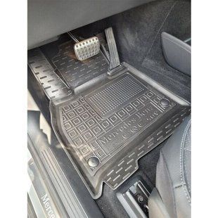 Коврики (половики, полики) полиуретановые в салон для Mercedes EQE (X294) Мерседес ЕКЬЮЕ (Х294) 2023- 8900 фото