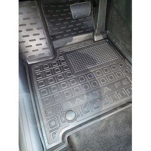 Коврики (половики, полики) полиуретановые в салон для Hyundai Santa Fe Хундай Санта Фе 2024- 9600 фото