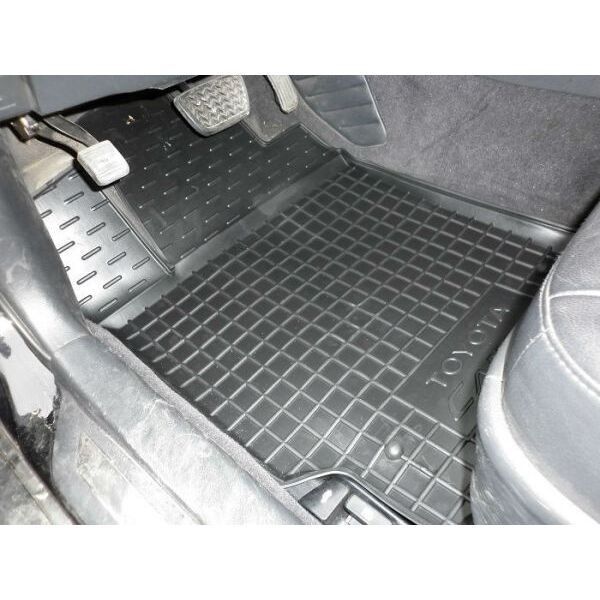 Полиуретановые автоковрики в салон Тойота Камри 40 2006-2011 с бортом 2.5 см. Коврики Toyota Camry 9199 фото