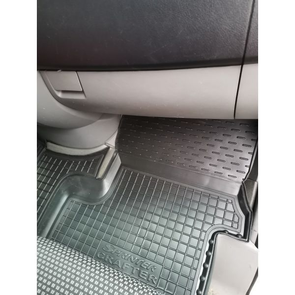 Коврики полиуретановые в салон для Mercedes Sprinter (W906) Мерседес Спринтер 06- 9894 фото