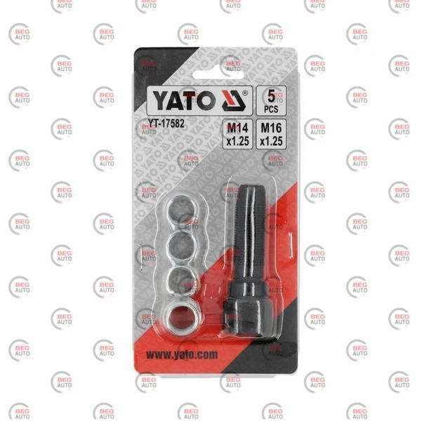 Набір для відновлення різьби свічкових отворів Yato M14x1.25 (YT-17582) ARM-DAAХ04 фото