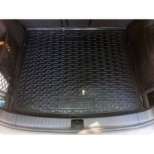 Килимок у багажник Skoda Karoq (Шкода Карок) 2017+ повнорозмір. без вух PO111827 фото