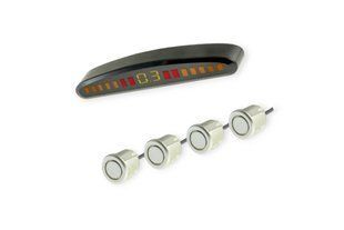 Парктроник Cyclone SL-4D (4 датчика 18.5мм) LED дисплей / серый SL-4Dsilver фото