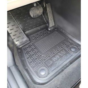 Поліуретанові автоковрики в салон БМВ Х1 F48 2015-2022. Килимки BMW X1 9992 фото