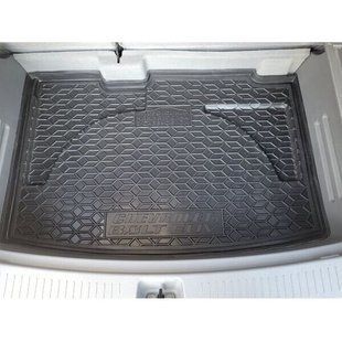 Килимок у багажник Chevrolet Bolt EUV (Шевроле Болт ЕУВ) 2022+ нижня полиця (з сабвуфером) PO112190 фото