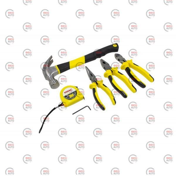 Набір інструменту WMC Tools 59 шт з дрилем у кейсі (WT-1059) FK-1034 фото