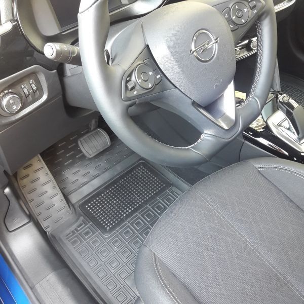 Коврики (половики, полики) полиуретановые в салон для Opel Corsa F Опель Корса Ф 2020- (высота 2.5 см) 9740 фото