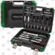 Набор инструмента 1/2" и 1/4" Rock Force 114 шт расширенный (RF-41082+6L) ET-9108 фото 3
