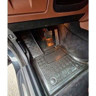 Поліуретанові автоковрики в салон БМВ 5 GT F07 2009-2017. Килимки BMW 5 GT 9336 фото