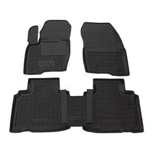Коврики (половики, полики) полиуретановые в салон для Ford Edge 2 Форд Эдж 2 2014- (высота 2.5 см) 8834 фото