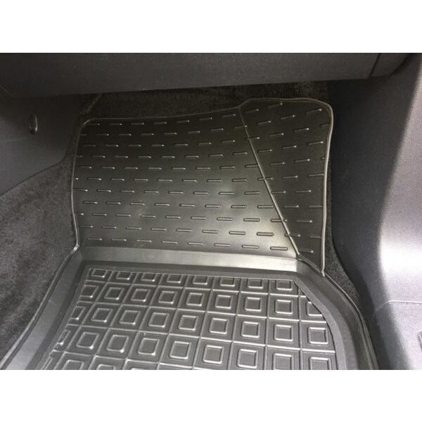 Полиуретановые автоковрики в салон Фольксваген Tiguan Allspace 2018- с бортом 2.5 см. Коврики VW Tiguan 9183 фото