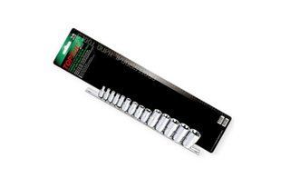 Набір головок TORX 1/4", 3/8", 1/2" Toptul 14 шт E4-E24 на планці (GAAR1402) 6086541 фото