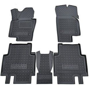 Коврики (половики, полики) полиуретановые в салон для Seat Alhambra Сеат Альхамбра 2010- 9532 фото