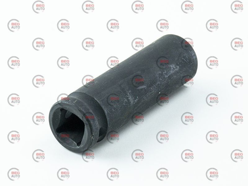 Подовжена ударна головка 1/2" 16мм ST-00307 (чорна) ST-00307 фото