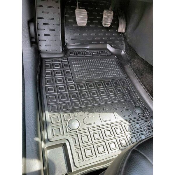 Коврики (половики, полики) полиуретановые Universal в салон для Renault Clio 4 Рено Клио 4 2012- 9480 фото