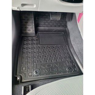 Коврики (половики, полики) полиуретановые hybrid в салон для Hyundai Kona Хундай Кона 2023- 9429 фото