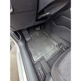 Коврики (половики, полики) полиуретановые в салон для Seat Leon Сеат Леон 2021- 9917 фото