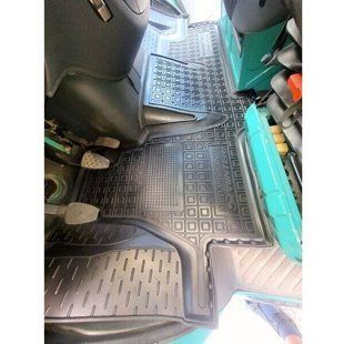 Килимки (поліки, половики) поліуретанові цільні в салон для Mercedes Sprinter (W905) Мерседес Спрінтер (В905) 2000-2006 9657 фото