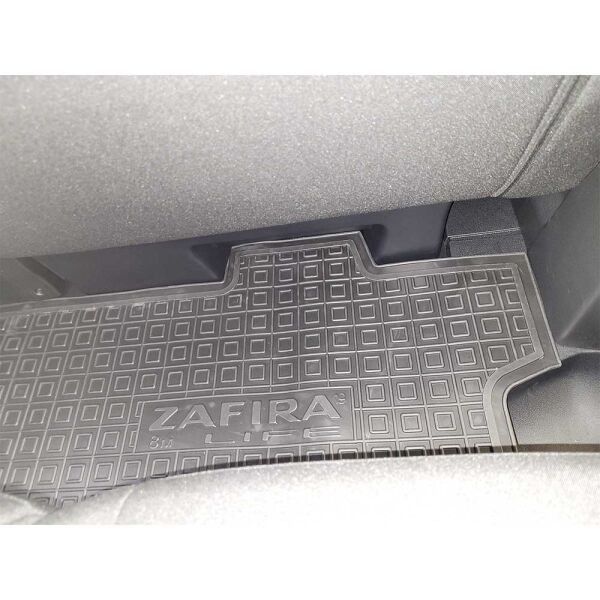 Килимки (поліки, половики) поліуретанові в салон 2-й ряд Business (Base) (8м) для Opel Zafira Life Опель Зафіра Лайф 2019- 8907 фото