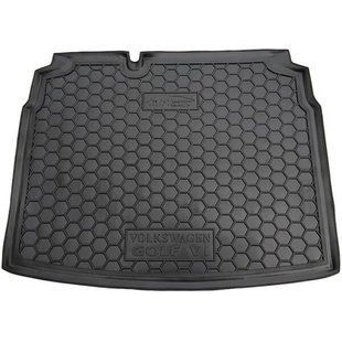 Килимок у багажник VW Golf 5 / 6 (Фольксваген Гольф) 2003-2013 хетчбек (докатка) PO111417 фото